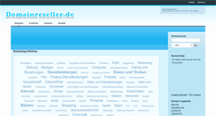 Desktop Screenshot of domainreseller.de
